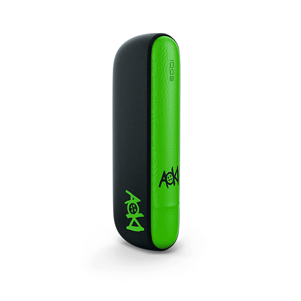 ゆーゆー様ご依頼品　IQOS ILUMAiON キャンディー　ブラックグリーン IQOS ILUMA Charger AOKI Edition | IQOS United Arab Emirates